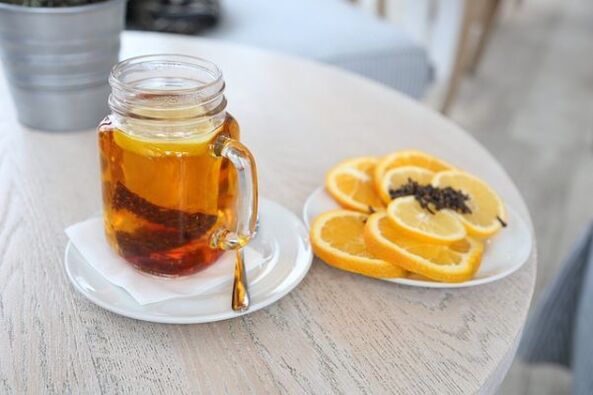 чай с лимон за любимата ви диета