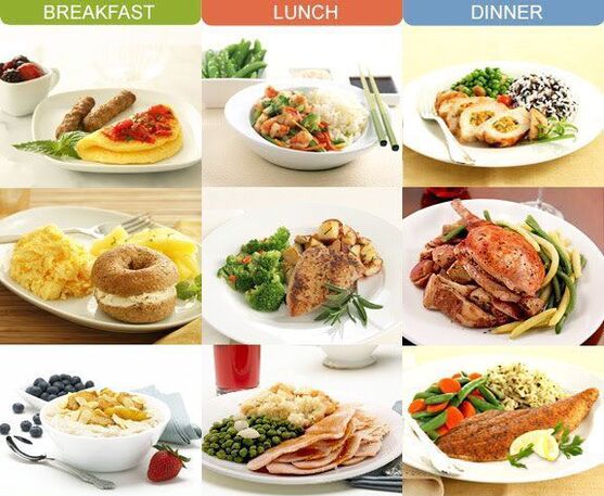 Диетични ястия за закуска, обяд и вечеря при панкреатит