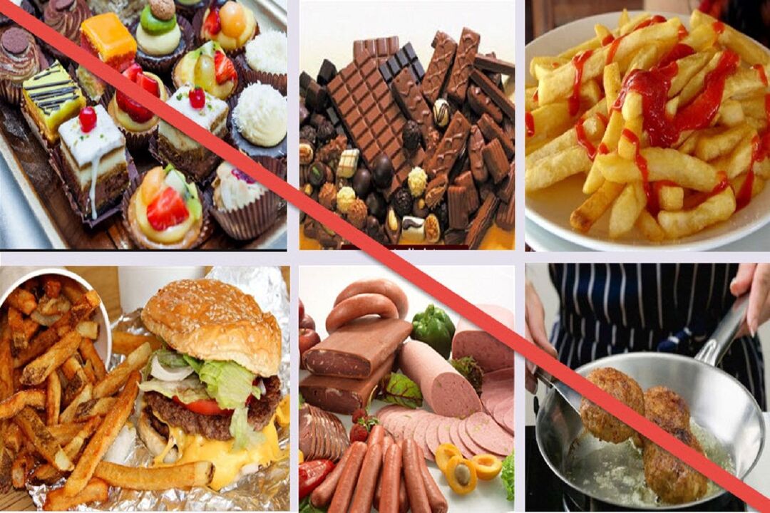 забранени храни при диета